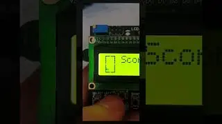 Playing Tetris on LCD screen 16x2 #arduino #tech #technical #amazing #hacks @Hacktuber