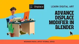 ֍ Blender 3D Animating Tutorial for Engineers in Hindi: Advanced Displace Modifier in Blender֍