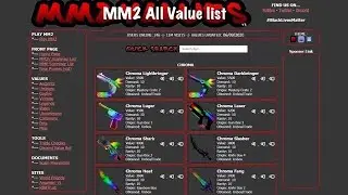 Mm2 value list update (2022 July)