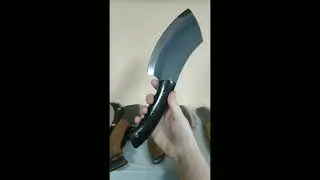 Кованая тяпка для мяса в наличии.