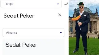 Farklı dillerde Sedat Peker