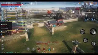 MIR4 - Castle Siege EU11 - NGG vs Euroalliance! Lvl119 188k Arbalist POV