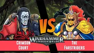 Warhammer Underworlds Battle Report: The Crimson Court vs The Farstriders
