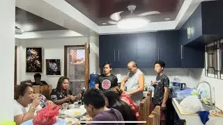Dinner treat of grandpa Patrick for Boysayong crew .. 🥰❤️🤍