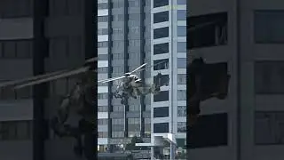 RAAF Hover Over Brisbane River