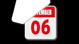 Creating a Calendar Page Turn Effect in After Effects