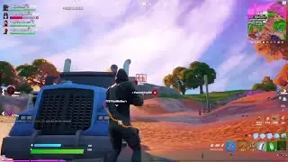Flying shotgun shot