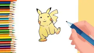 How to draw Pikachu