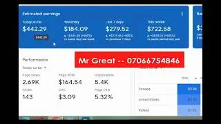 This is How Much Money I Make from Google AdSense on my Website