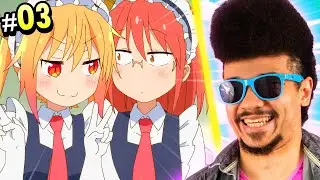 🐲 duas empregadas é DEMAIS | Maid Dragon S ep. 03