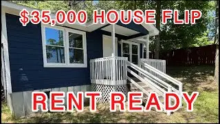 $35,000 House Flip | Punch List | House is Rent Ready| Ep. 12