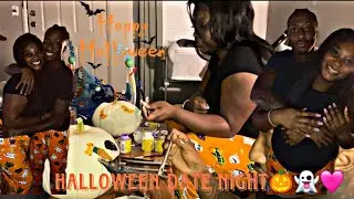 WE HAD A HALLOWEEN DATE NIGHT & THIS HAPPENED 🎃👀