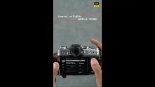 How to Connect Fujifilm Camera Remote App to Fujifilm XT30 Camera.