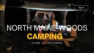Camping at Deboullie public lands on Denny Pond |Maine vlog day 8|