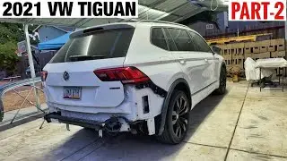 Part 2 - Rebuilding 2021 VW Tiguan from IAAI Auction
