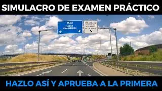 Hazlo Así y APRUEBA el EXAMEN PRÁCTICO de CONDUCIR a la PRIMERA. [SIMULACRO DE EXAMEN 2024]