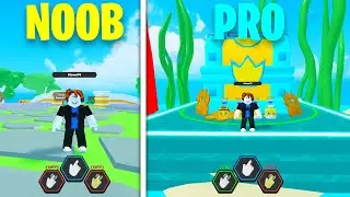 Noob a Pro en Tapping Legends X Roblox