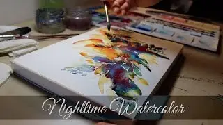 Almost Real Time Watercolor Painting