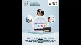 REFFLO 70ml Premium 003 Compatible Ink For Epson Eco Tank Printers  CMYK Set | Refflo Products Inc.