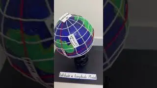 Latitude and longitude working model 