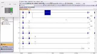 Traffic lights using GX works2 PLC program