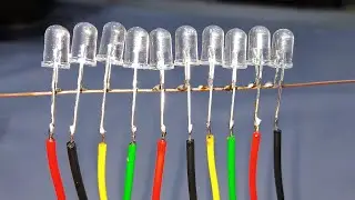 How To Make Adjustable LED Flasher Circuit Using LM3914 - Diy Project