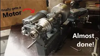 Putting a Motor on my Vintage Mini Lathe
