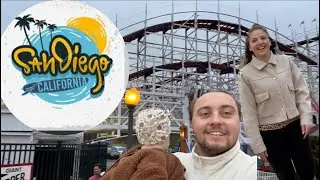 SAN DİEGO /HOLLYWOOD PART2 Lunaparka gittik #amerikadayaşam #lunapark #belmontpark