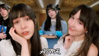 ⭐ASMR Tu NOVIA y tu AMIGA (Enamorada de ti😘) Te Visitan en el HOSPITAL💜 [Sub] 4 Roleplay en Español