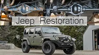 Jeep Wrangler Rust Fix - New Wheels - New Grille - ASMR 4K