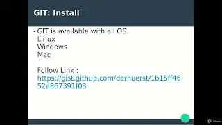 11 Install GIT on LINUX