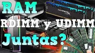 Se Puede Poner Una Memoria Ram RDIMM y UDIMM Juntas? Buffered & Unbuffered✅