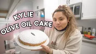 Bake with me Kylie OLIVE OIL CAKE | Vlogmas Day 5