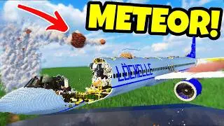 Inside Plane DURING VOLCANO ERUPTION! | Teardown Crash