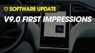Software Update - Tesla V9 Impressions!