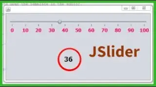 Java Swing  - JSlider