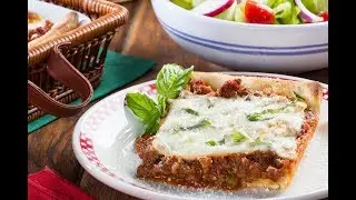 Deep Dish Pizza Casserole