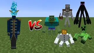 Dimensional Administrator Vs Mutant Monsters Mod - Minecraft Mob Battle