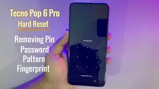 Tecno Pop 6 Pro How to Hard Reset Removing Password Pattern or Fingerprint
