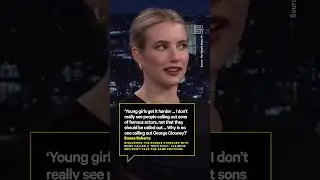 Emma Roberts Questions the Nepo Baby Conversation About Women