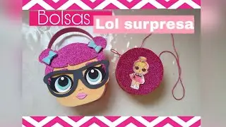 Bolsas lol surpresa - feitas com EVA