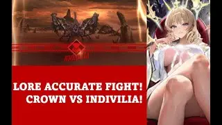 [勝利の女神 NIKKE]: LORE ACCURATE FIGHT! CROWN VS INDIVILIA!