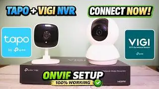 Connect Tapo WiFi Cameras to VIGI NVR | FULL Setup Guide