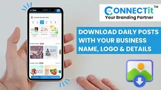How to Edit & Download 365 Days Daily Greeting Posts in CONNECTit App | Step-by-Step Guide
