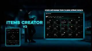 Items Creator V2 | In-Game Items Creator for QBCore and QBox without restarts | FiveM Script