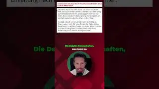 Was erlaubt er sich eigentlich?