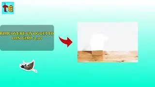 COME RIMUOVERE UN OGGETTO DA  UNA FOTO CON GIMP 2.10