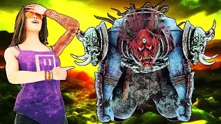 Hacker Cages Self to Make Oni Quit | Dead by Daylight