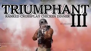 PUBG 3RD RANKED CHICKEN DINNER EVER | FULL MATCH RANDOM CROSSPLAY SQUADS
