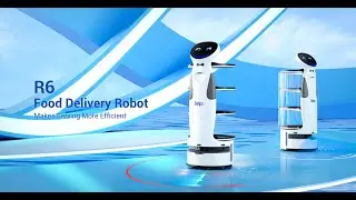 Telpo R6 Food Delivery Robot | Makes Serving More Efficient